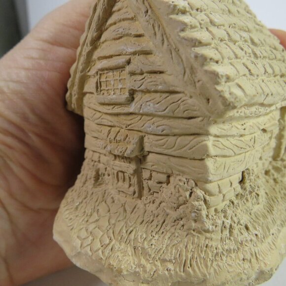 Tan House Miniature Figure numbered, unsigned 3 1/2" tall - Picture 11 of 12